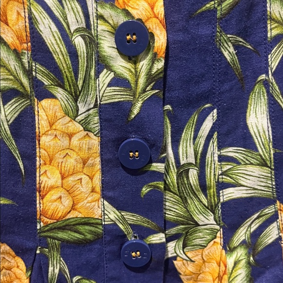 NWT Farm Rio Delicate Pineapple Minidress (S) - Picture 10 of 10